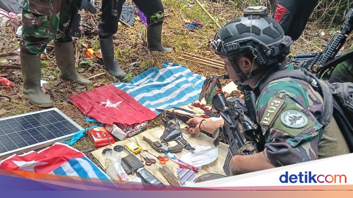 Dokumentasi barang bukti dalam laporan TPNPBNEWS.